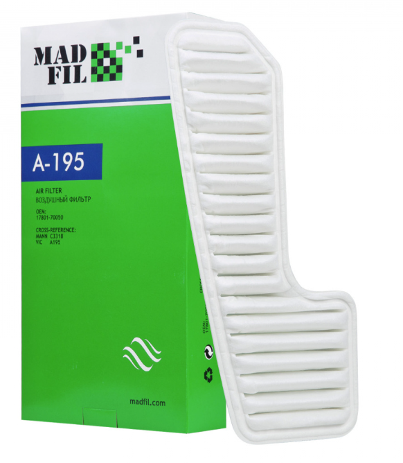 Фильтр воздушный MADFIL A-195  
