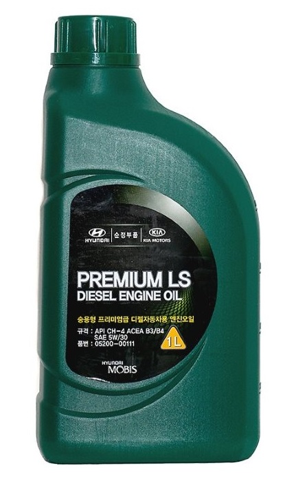Масло моторное HYUNDAI Premium LS Diesel 5W30 CH-4 синтетическое 1л.