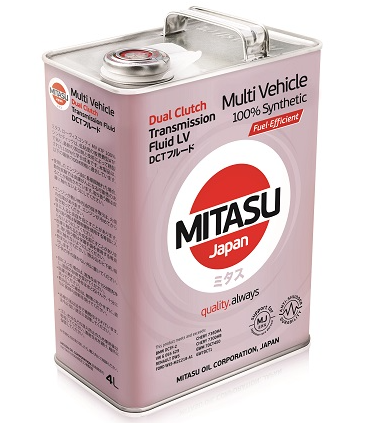 MJ353 Жидкость синтетическая многоцел. низковязкая для робот транс. MITASU LOW VISCOSITY MV DCTF 4л