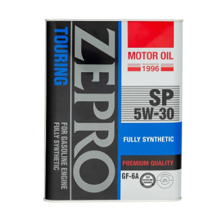 Масло моторное ZEPRO TOURING F-S SP/GF-6A 5w30 синтетическое 4л.