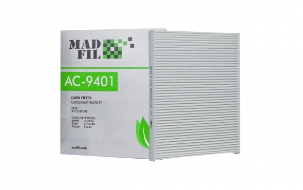 Фильтр салона MADFIL AC-9401