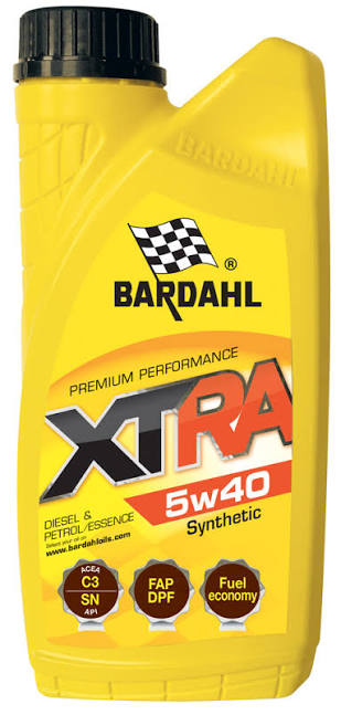 Масло моторное BARDAHL 5W40 XTRA C3, SN 1л