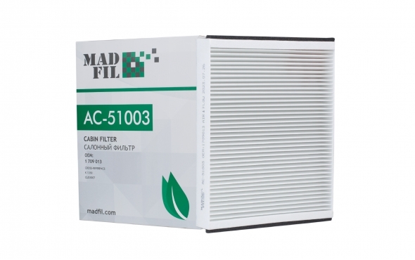 Фильтр салона MADFIL AC-51003