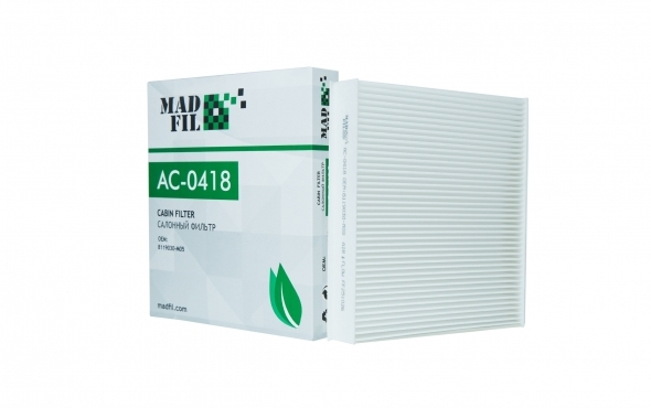 Фильтр салона MADFIL AC-0418