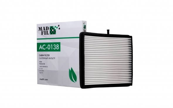 Фильтр салона MADFIL AC-0138